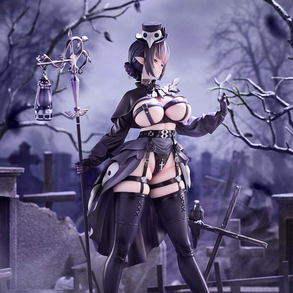 PREORDINE 11/2025 Original Character PVC Statue 1/6 Pest Doctor Kara Normal Edition 30 cm (PREORDINE NON CANCELLABILE)