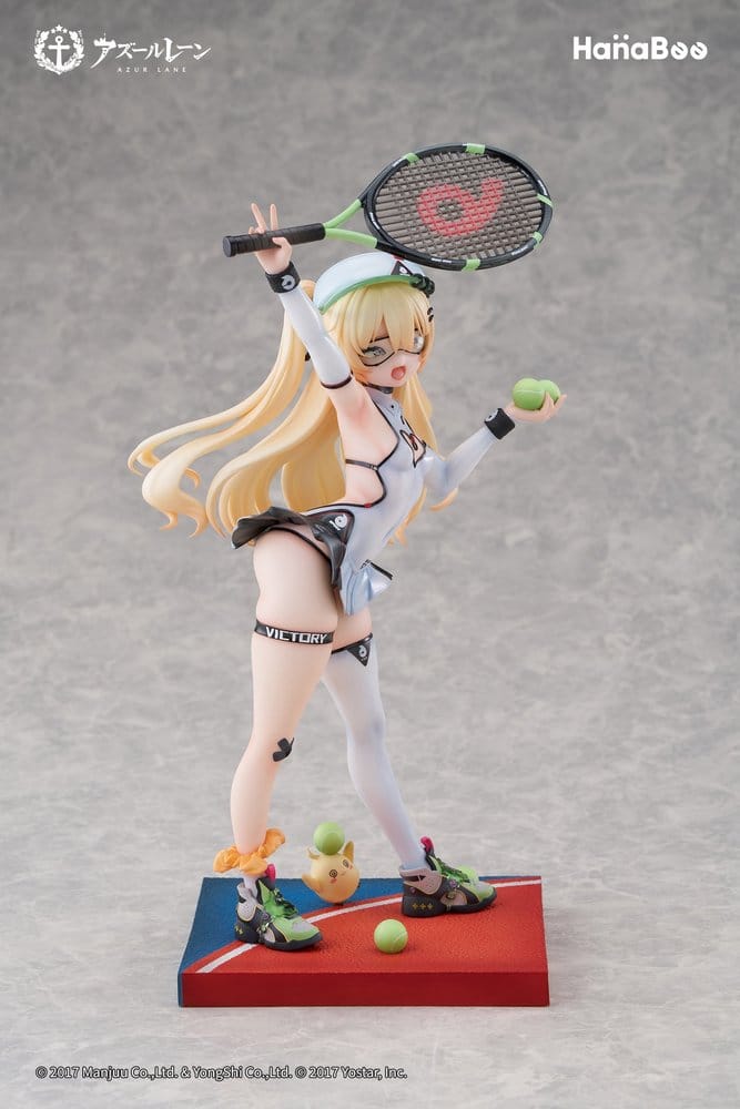 VORBESTELLUNG+ 05/2027 Azur Lane PVC Figur 1/6 Bache: Showy Sports Star 27 cm