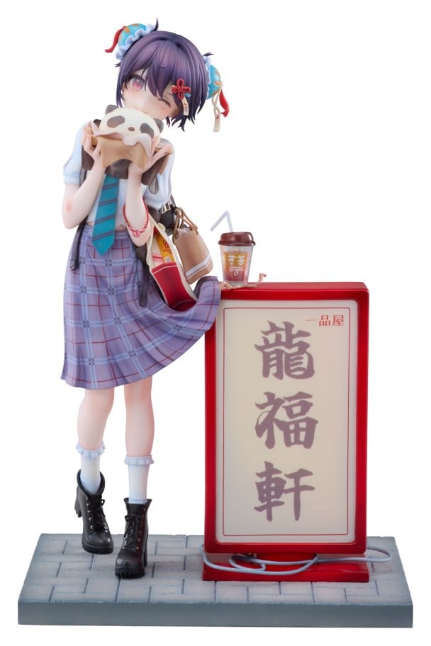 PREORDINE+ 10/2027 Original Character PVC Figure 1/6 Panda Nikuman-chan Deluxe Edition 26 cm