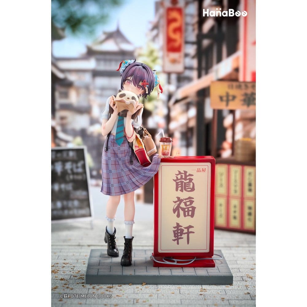 PREORDINE+ 10/2027 Original Character PVC Figure 1/6 Panda Nikuman-chan Deluxe Edition 26 cm