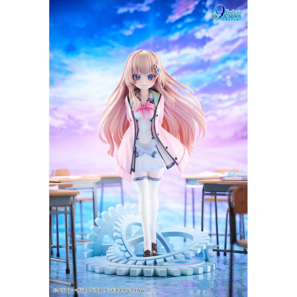 PREORDINE+ 10/2027 9-nine- PVC Figure 1/6 Ruler's Crown Miyako Kujo 25 cm