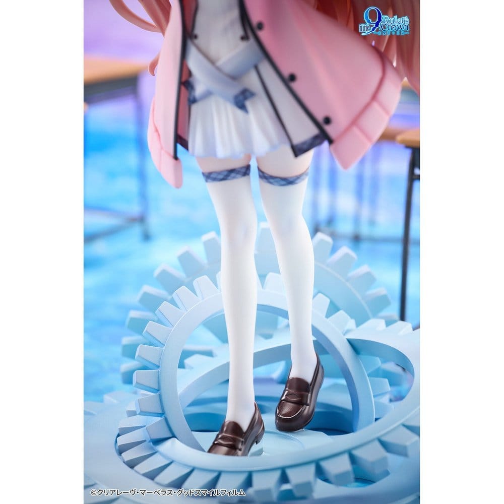PREORDINE+ 10/2027 9-nine- PVC Figure 1/6 Ruler's Crown Miyako Kujo 25 cm