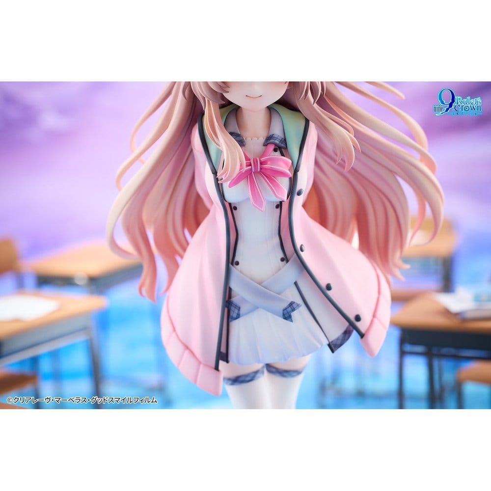 PREORDINE+ 10/2027 9-nine- PVC Figure 1/6 Ruler's Crown Miyako Kujo 25 cm
