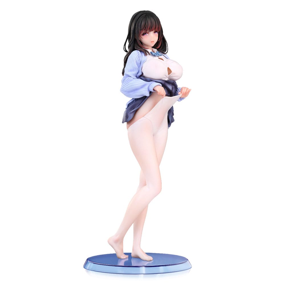 MADE TO ORDER Original IllustrationPVC Statue 1/6 Hitomio16 Badezimmerschwester 27 cm
