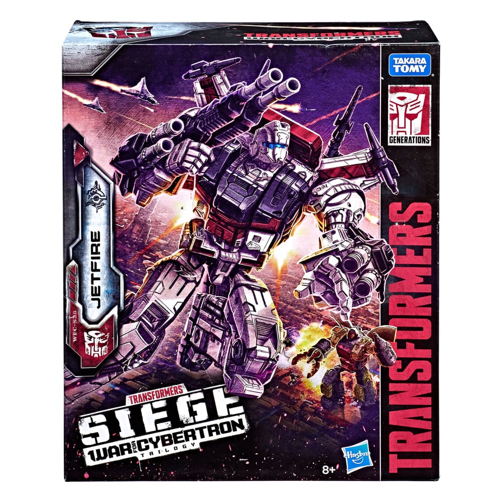 🧪 LAB | PREORDINE+ 12/2026 Transformers War for Cybertron: Siege Commander Class Action Figure Jetfire 28 cm