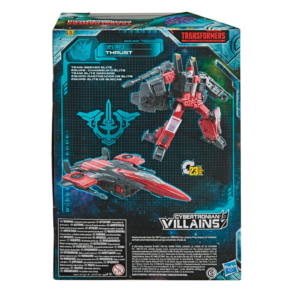 🧪 LAB | SU ORDINAZIONE Transformers Generations War for Cybertron: Earthrise Voyager Class Action Figure Thrust 18 cm