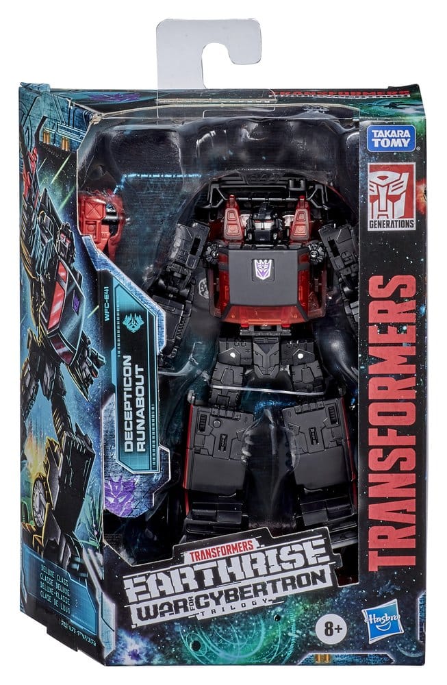 🧪 LAB | PREORDINE+ 02/2027 Transformers Generations War for Cybertron: Earthrise Deluxe Class Action Figure Decepticon Runabout WFC-E41 14 cm