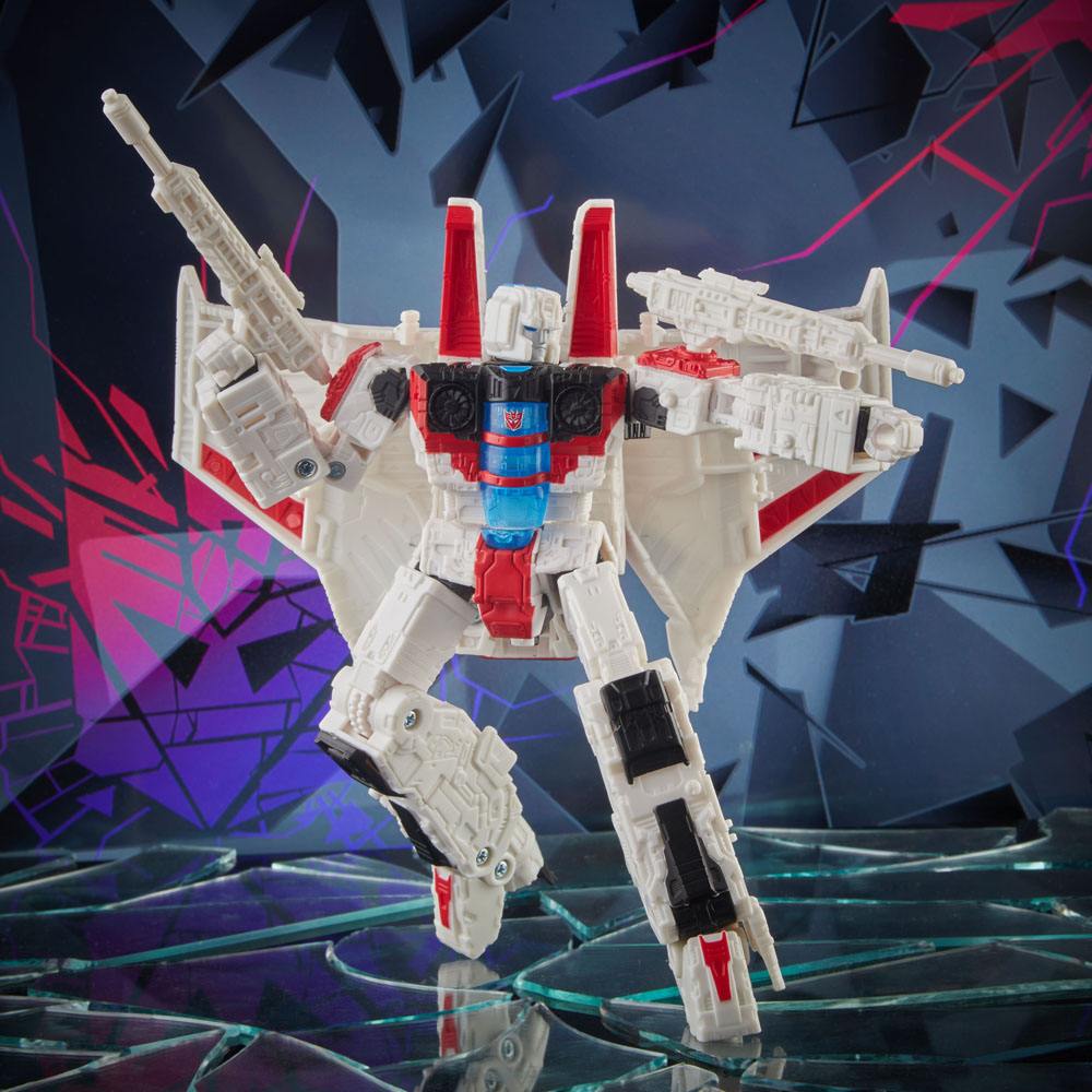 🧪 LAB | PREORDINE+ 02/2027 Transformers: Shattered Glass Voyager Class Action Figure Starscream 18 cm