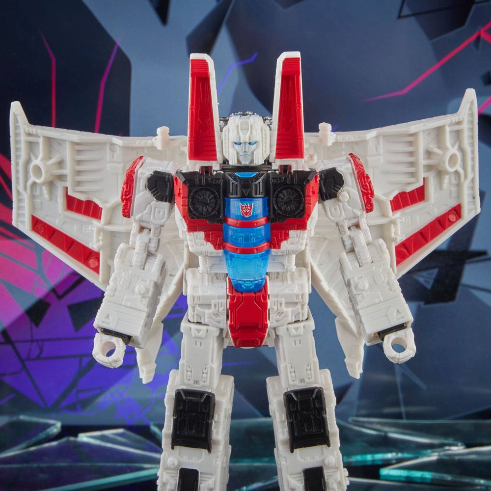 🧪 LAB | PREORDINE+ 02/2027 Transformers: Shattered Glass Voyager Class Action Figure Starscream 18 cm