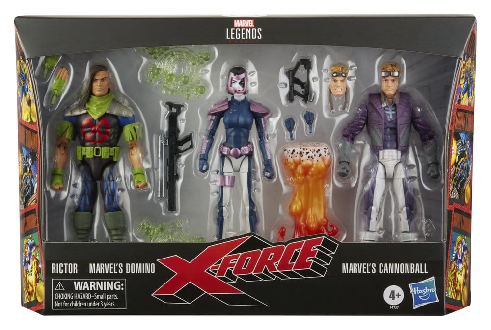 🧪 LAB | PREORDINE+ 02/2027 Marvel Legends Action Figure 3-Pack X-Force 15 cm