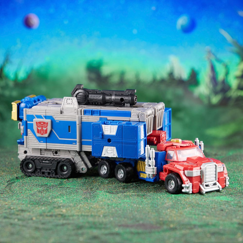 🧪 LAB | SU ORDINAZIONE Transformers Generations Legacy Evolution Commander Class Action Figure Armada Universe Optimus Prime 19 cm