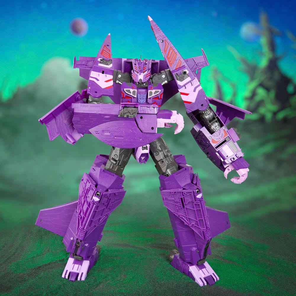 🧪 LAB | SU ORDINAZIONE Transformers Generations Legacy Evolution Titan Class Action Figure Decepticon Nemesis 60 cm