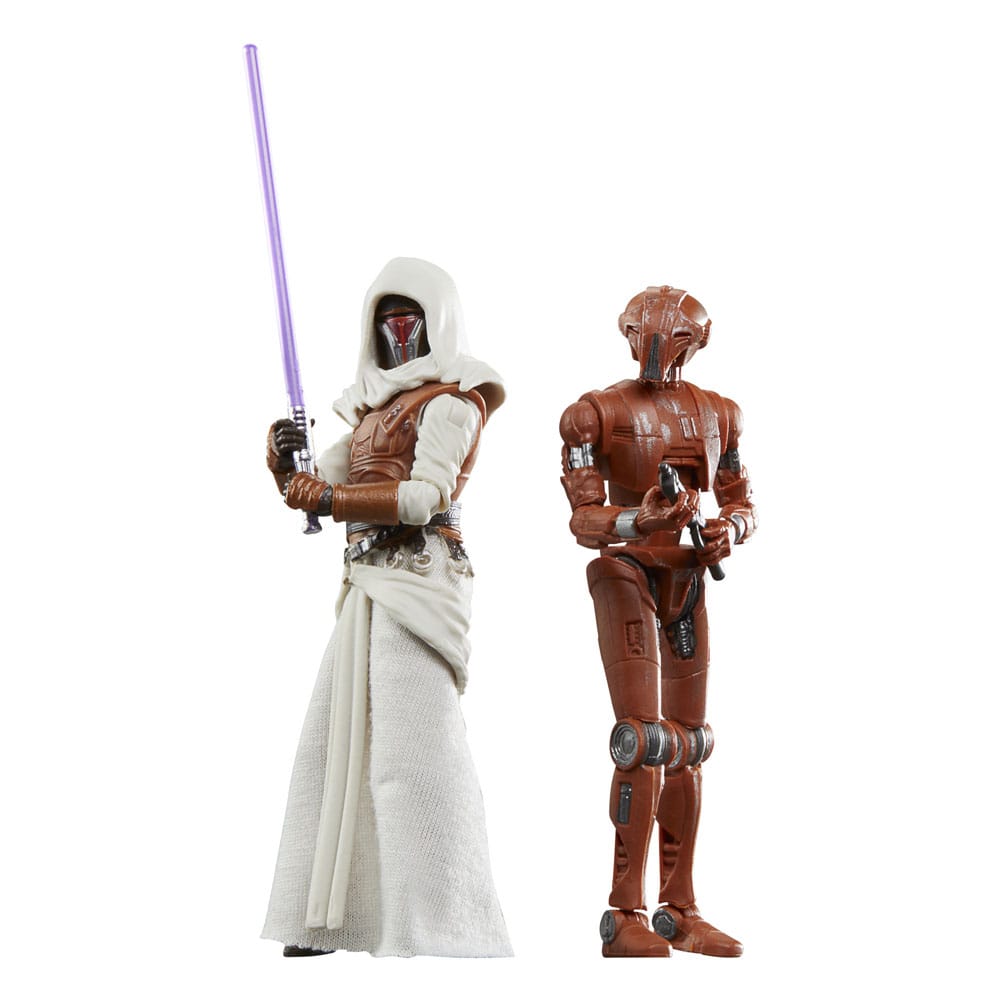 Auf Bestellung gefertigt: Star Wars: Galaxy of Heroes Vintage Collection Actionfiguren-Doppelpack Jedi-Ritter Revan & HK-47, 10 cm