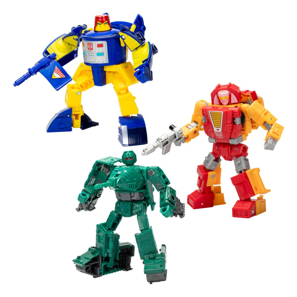 MADE TO ORDER Transformers Legacy United Deluxe Class Action Figure 3-Pack Go-Bot Guardians 14 cm *SPECIAL PRICE*