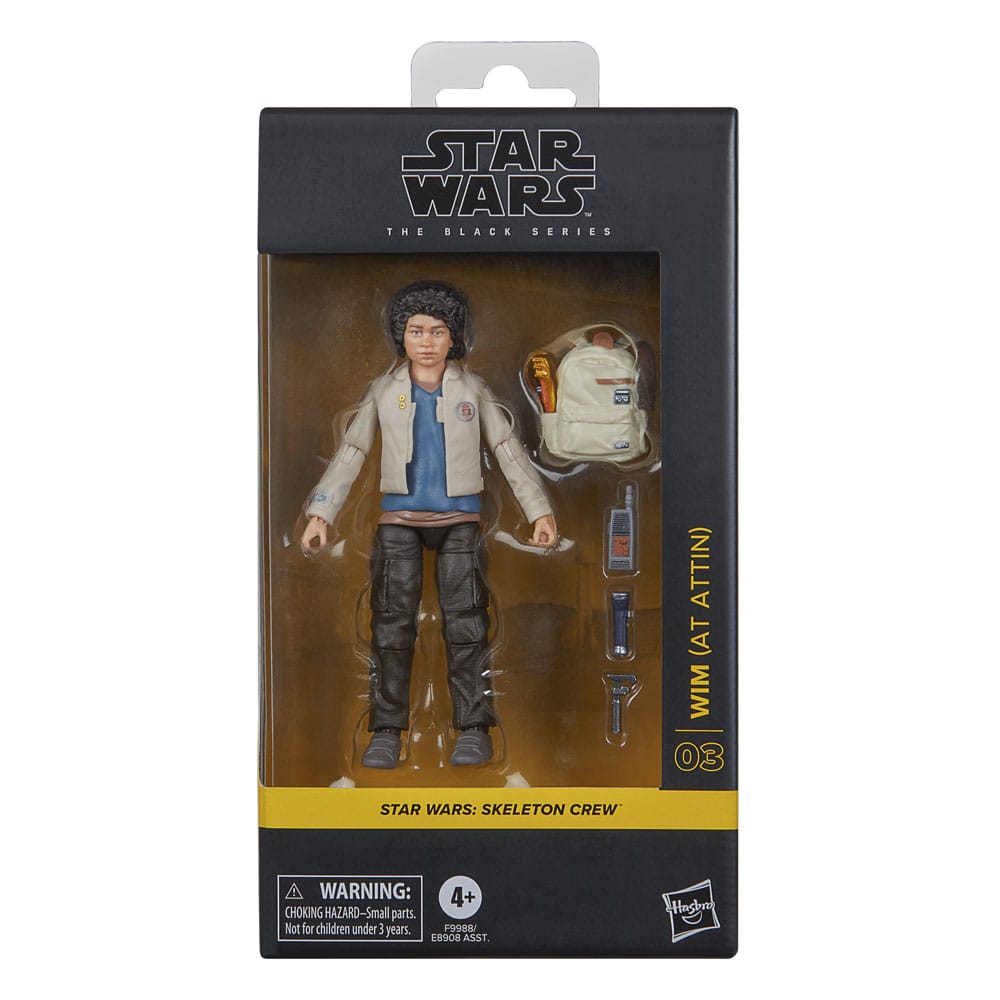 🧪 LAB | SU ORDINAZIONE Star Wars: Skeleton Crew Black Series Action Figure Wim (At Attin) 15 cm