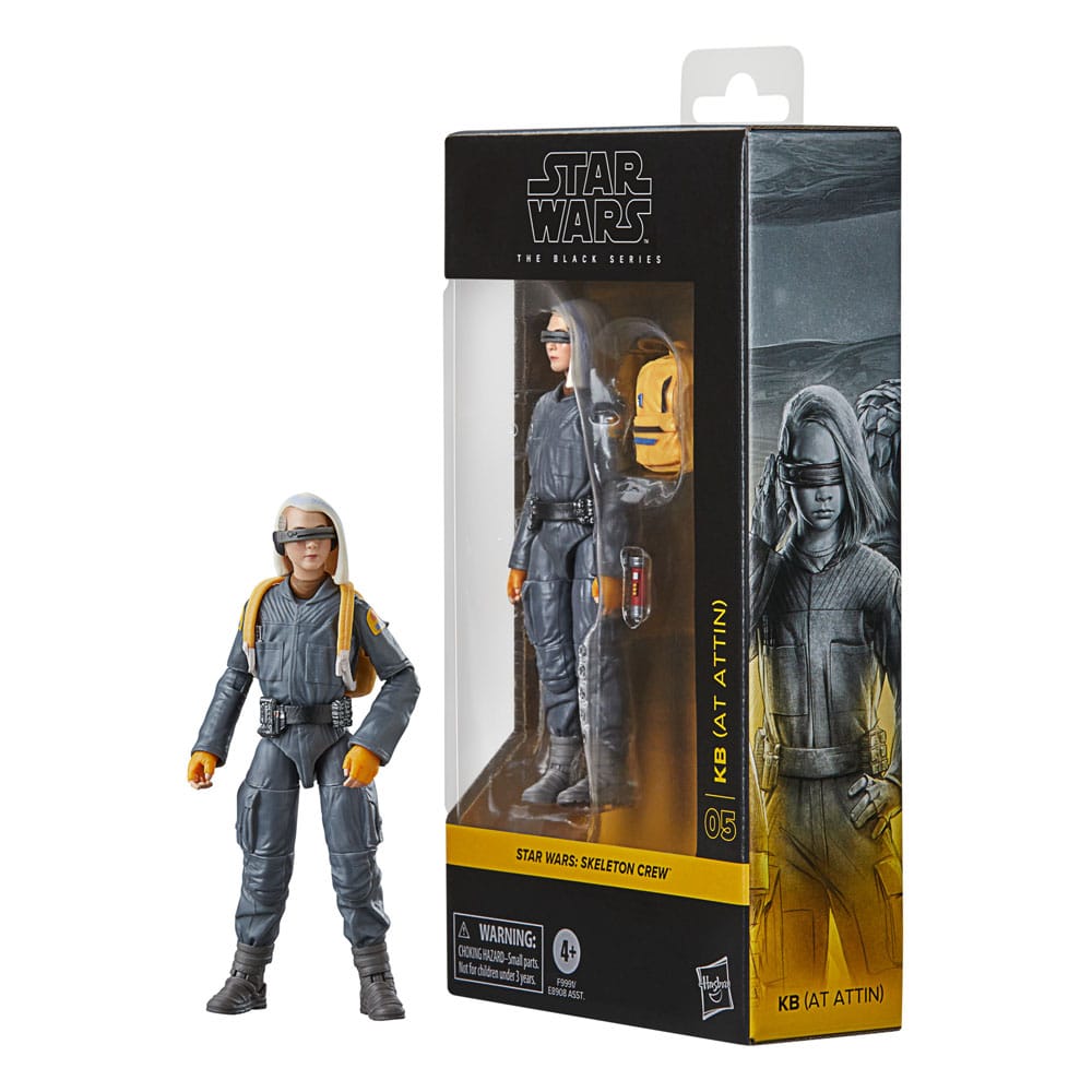 🧪 LAB | SU ORDINAZIONE Star Wars: Skeleton Crew Black Series Action Figure KB (At Attin) 15 cm