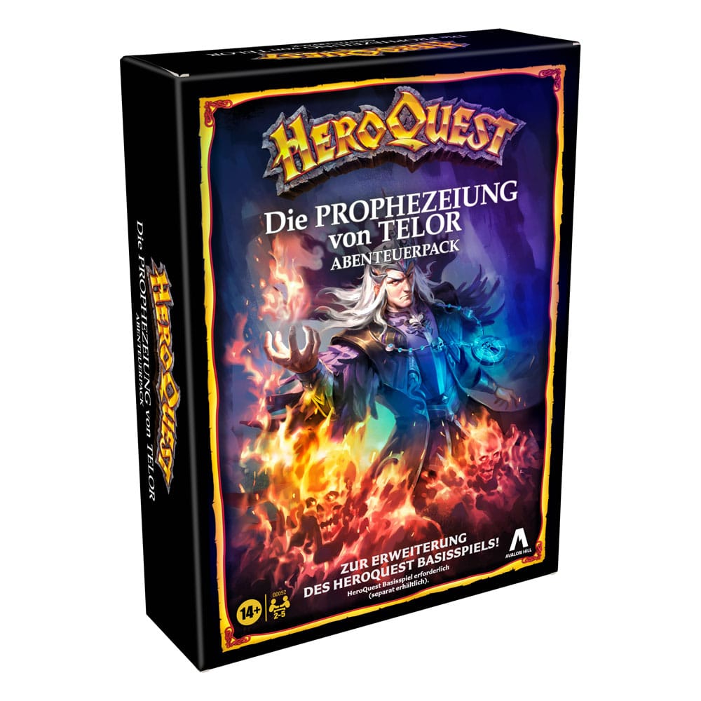 SU ORDINAZIONE HeroQuest Board Game Expansion Die Prophezeiung von Telor Quest Pack *German Version*