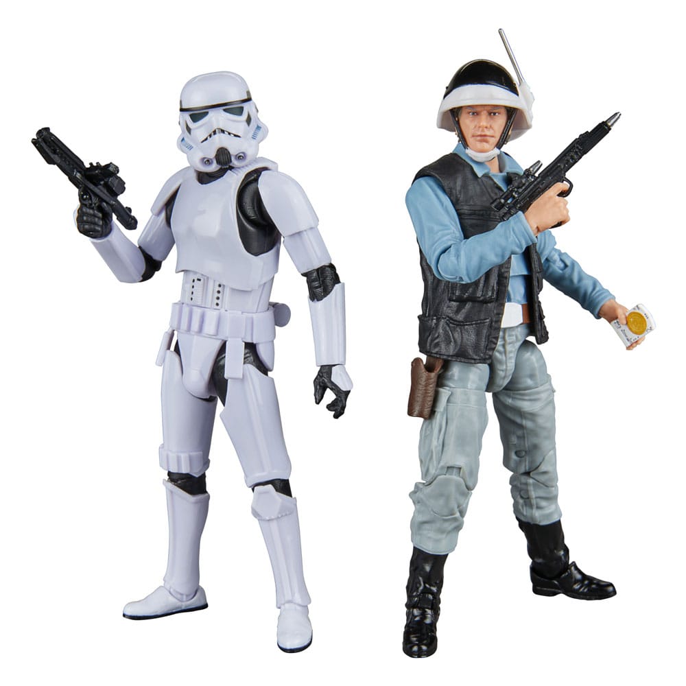 SU ORDINAZIONE Star Wars Episode IV Black Series Action Figure 2-Pack Rebel Trooper & Stormtrooper 15 cm