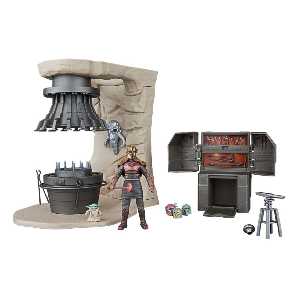 MADE TO ORDER Star Wars The Mandalorian Vintage Collection The Armorer's Forge with The Armorer (Lakeside Covert World)