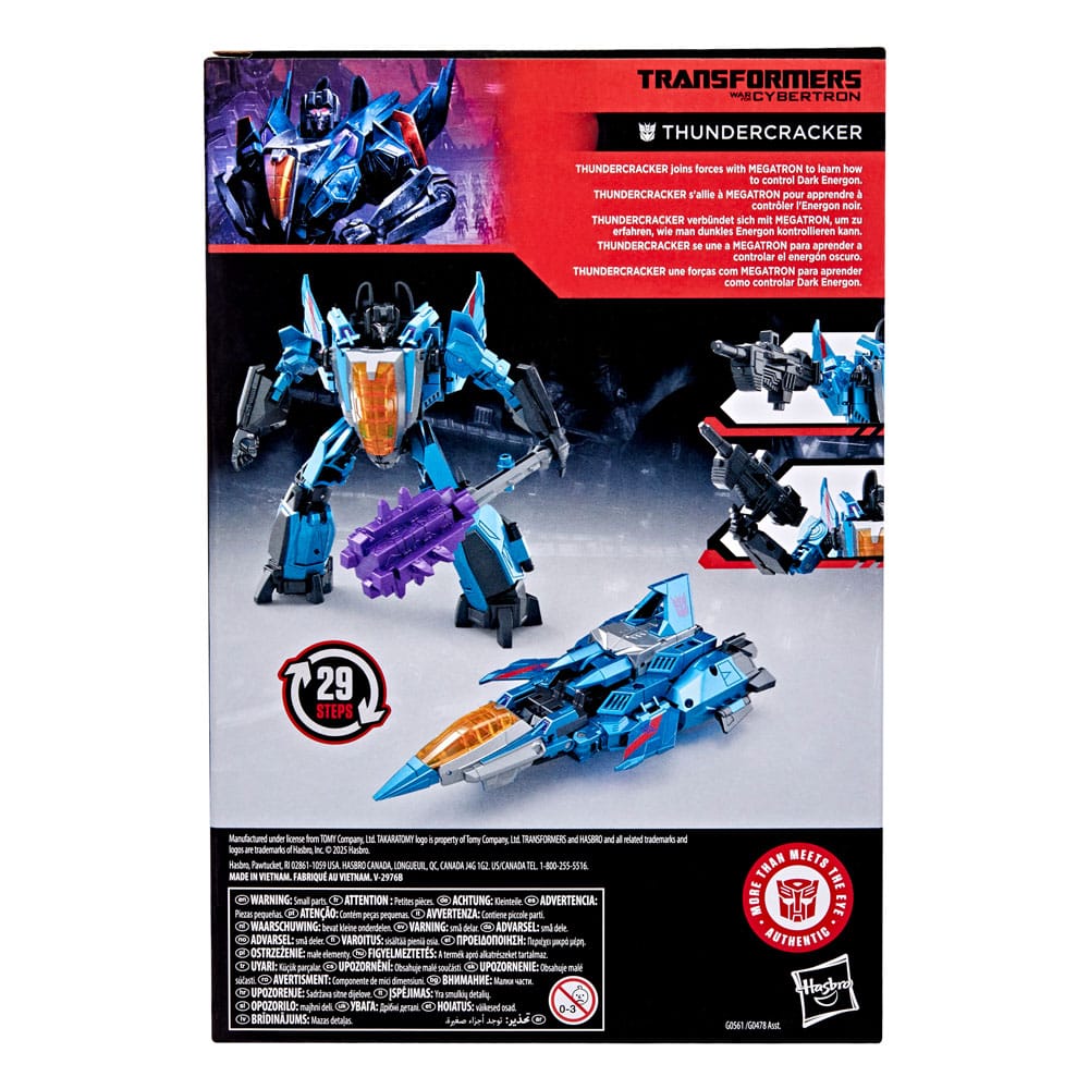 🧪 LAB | SU ORDINAZIONE Transformers: War for Cybertron Studio Series Voyager Class Action Figure Thundercracker 16 cm