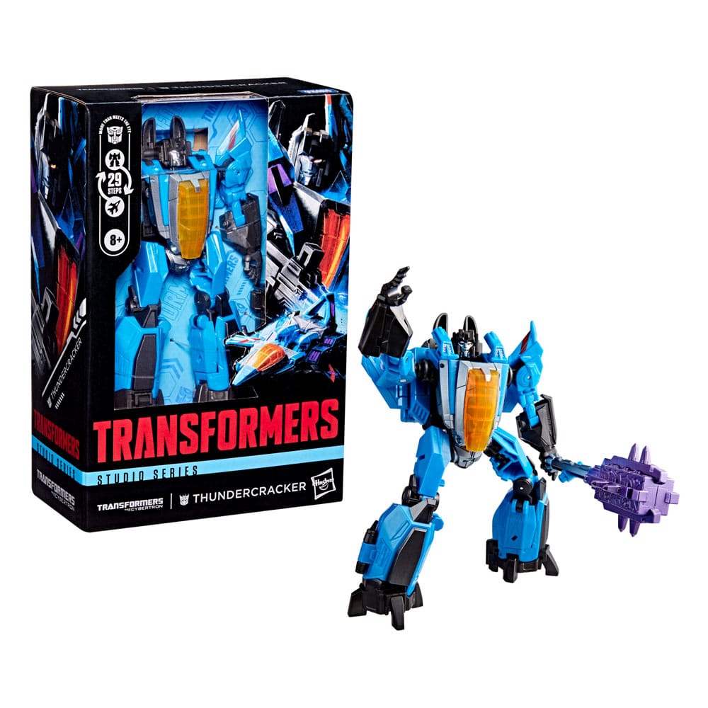 🧪 LAB | SU ORDINAZIONE Transformers: War for Cybertron Studio Series Voyager Class Action Figure Thundercracker 16 cm