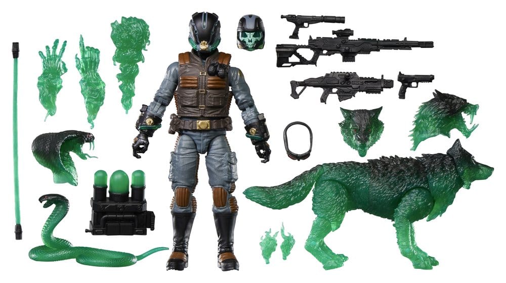 🧪 LAB | PREORDINE+ 12/2026 G.I. Joe Classified Series Action Figure #170 Ghost Viper & D.I.R.E. Beasts 15 cm