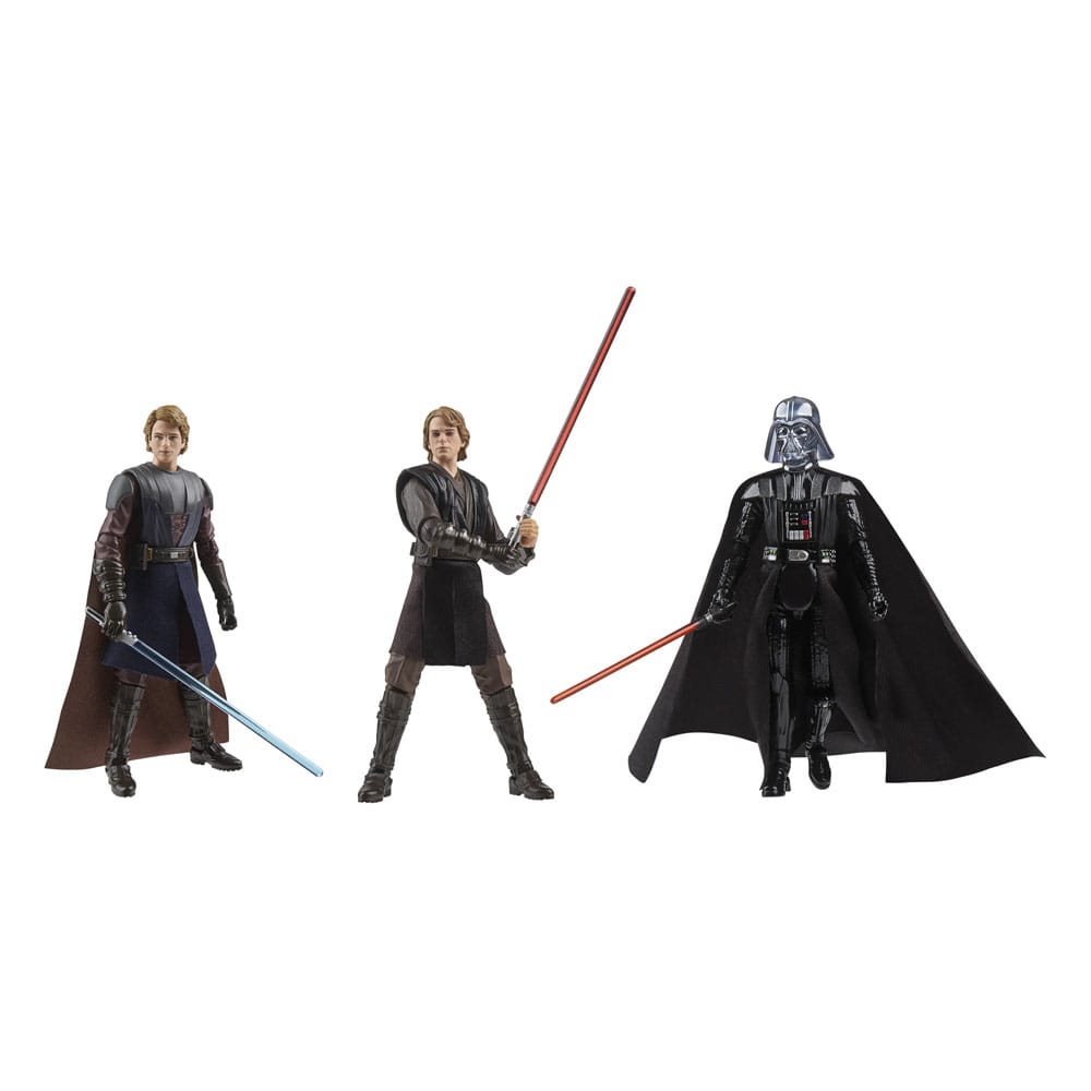 SU ORDINAZIONE Star Wars Vintage Collection Action Figure 3-Pack The Journey of Anakin Skywalker *PREZZO SPECIALE*