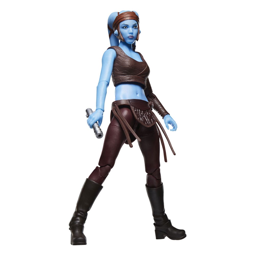 AUF BESTELLUNG gefertigte Star Wars Episode III Black Series Actionfigur 20. Jubiläum Aayla Secura 15 cm