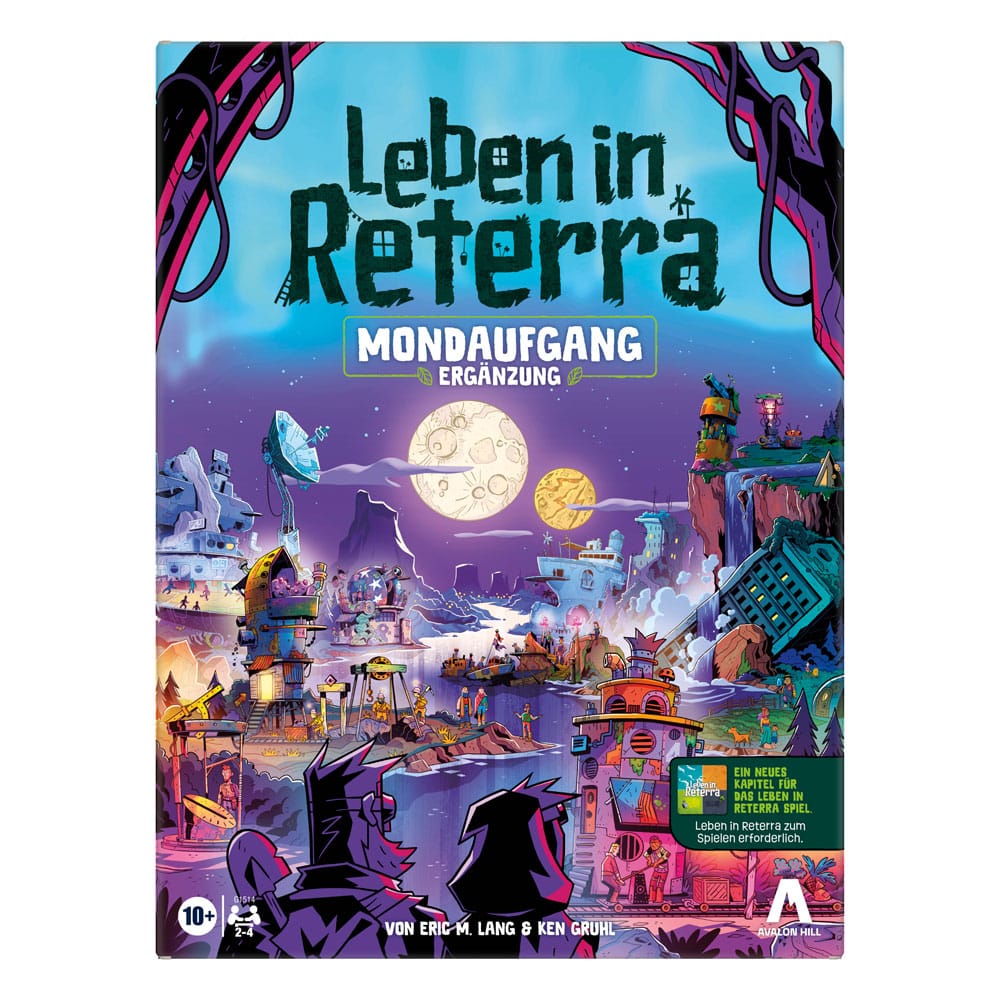 SU ORDINAZIONE Leben in Reterra Board Game Expansion Mondaufgang *German Version* ESAURITO