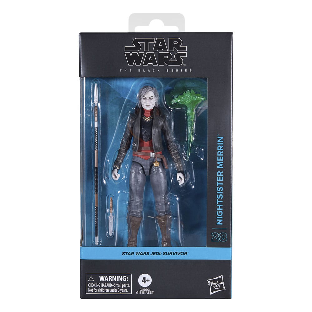 🧪 LAB | SU ORDINAZIONE Star Wars Jedi: Survivor Black Series Action Figure Nightsister Merrin 15 cm