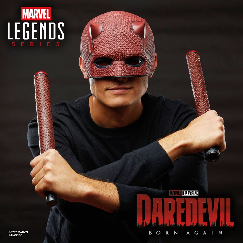 🧪 LAB | PREORDINE+ 12/2026 Daredevil: Born Again Premium Roleplay Mask and Billy Club