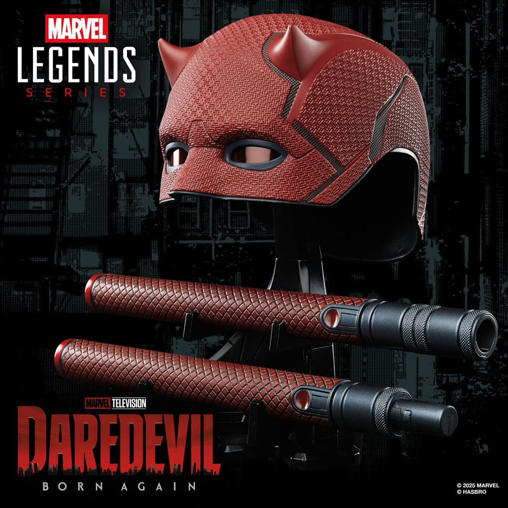 🧪 LAB | PREORDINE+ 12/2026 Daredevil: Born Again Premium Roleplay Mask and Billy Club