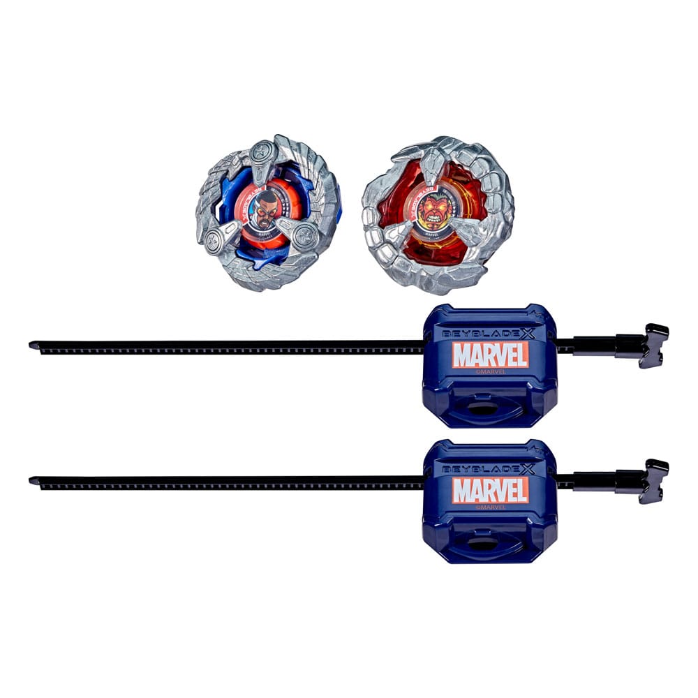 SU ORDINAZIONE Beyblade X and Marvel Collab Captain America 4-70GB vs. Red Hulk 1-80R