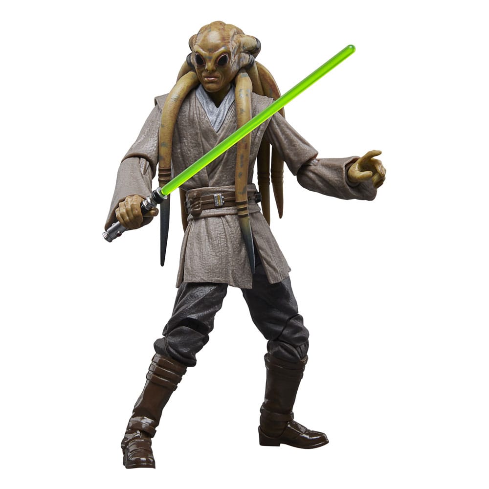 AUF BESTELLUNG HERGESTELLT Star Wars Episode III Black Series Actionfigur 20. Jubiläum Kit Fisto 15 cm
