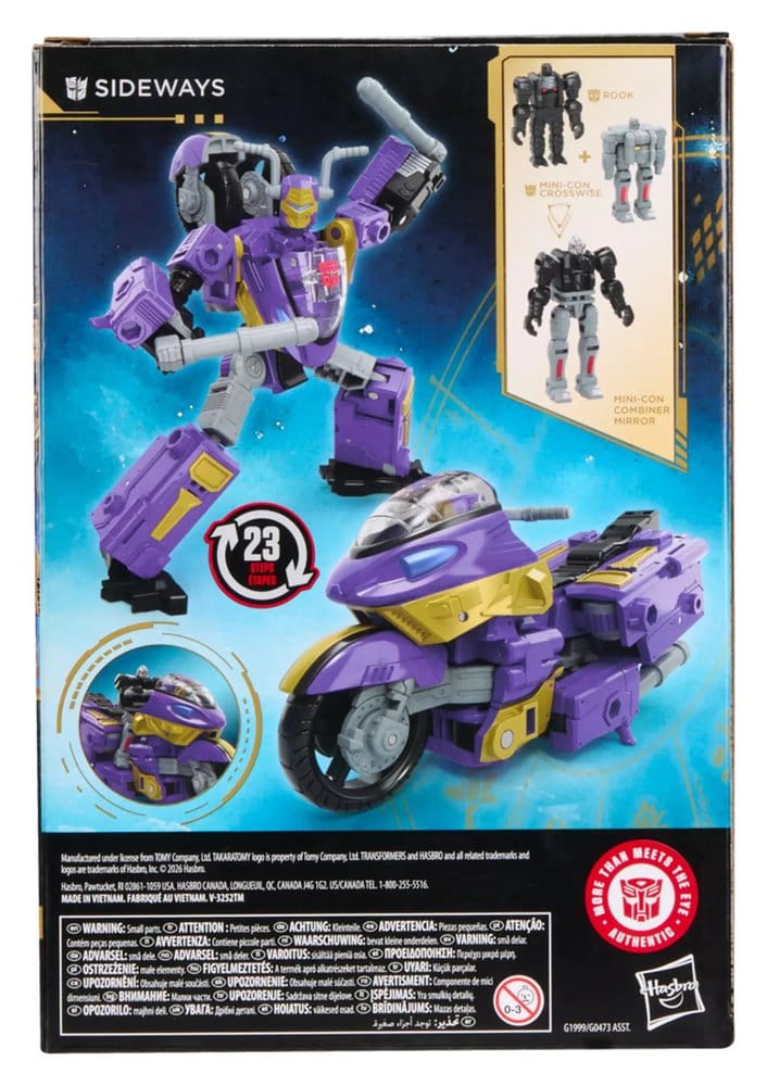 🧪 LAB | SU ORDINAZIONE Transformers Age of the Primes Voyager Class Actionfigur Sideways 14 cm