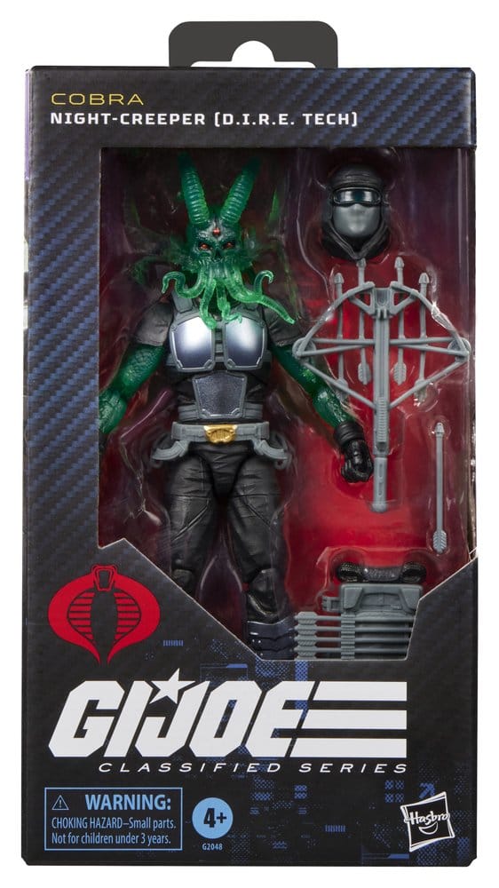 🧪 LAB | SU ORDINAZIONE G.I. Joe Classified Series Action Figure #202 Night-Creeper (D.I.R.E. Tech) 15 cm