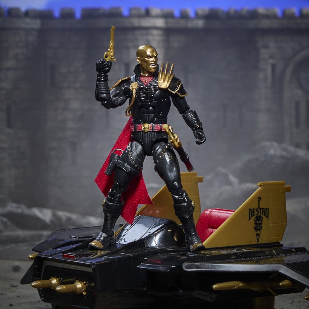 🧪 LAB | SU ORDINAZIONE G.I. Joe Classified Series Action Figure and Vehicle Set #203 Destro & Iron Grenadier Despoiler 15 cm