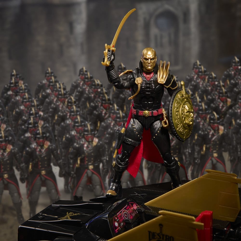 🧪 LAB | SU ORDINAZIONE G.I. Joe Classified Series Action Figure and Vehicle Set #203 Destro & Iron Grenadier Despoiler 15 cm