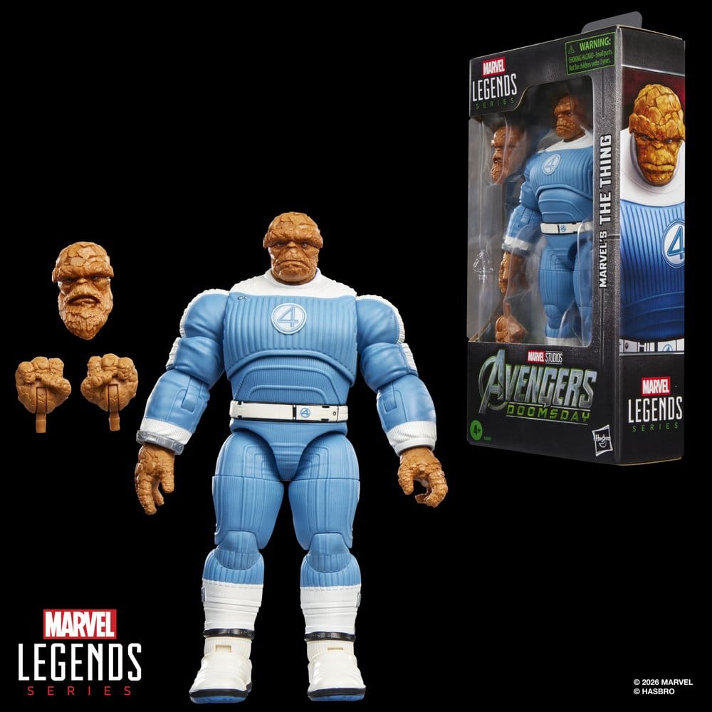 🧪 LAB | PREORDINE+ 12/2026 Avengers: Doomsday Marvel Legends Action Figure Marvel's The Thing 15 cm
