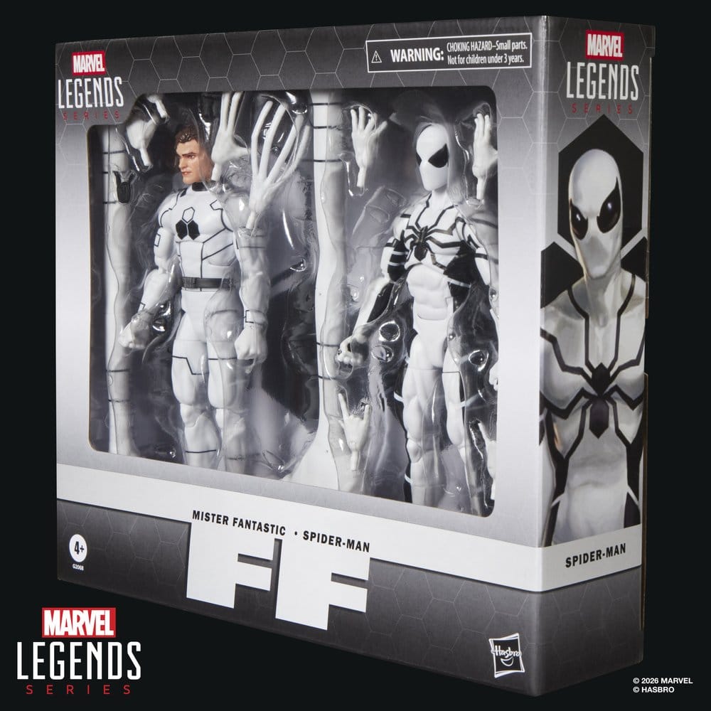 🧪 LAB | SU ORDINAZIONE Future Foundation Marvel Legends Action Figure 2-Pack Mister Fantastic & Spider-Man 15 cm