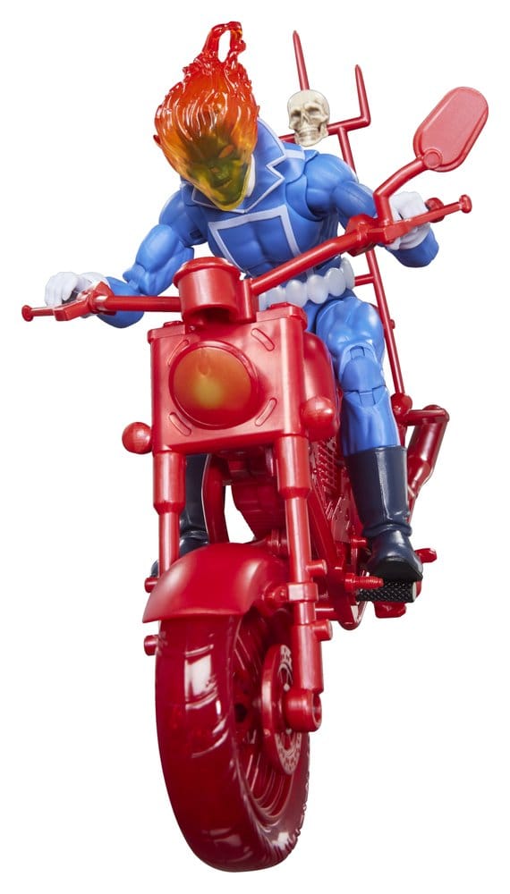 🧪 LAB | PREORDINE+ 12/2026 Ghost Rider Marvel Legends Action Figure Johnny Blaze with Motorcycle 15 cm