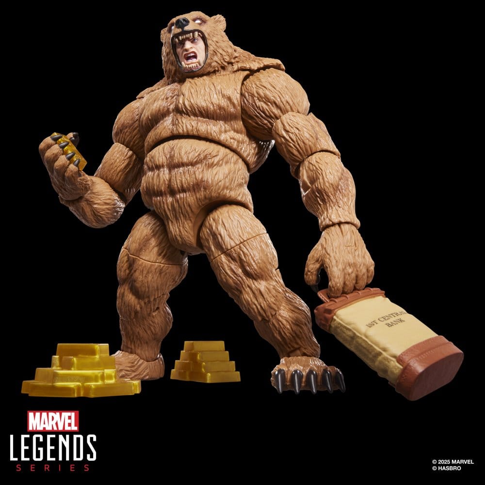 🧪 LAB | SU ORDINAZIONE The Amazing Spider-Man Marvel Legends Action Figure Marvel's Grizzly 15 cm