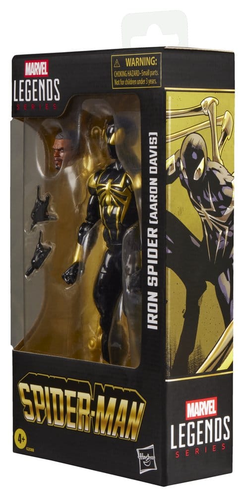 🧪 LAB | SU ORDINAZIONE Spider-Man Marvel Legends Action Figure Iron Spider (Aaron Davis) 15 cm