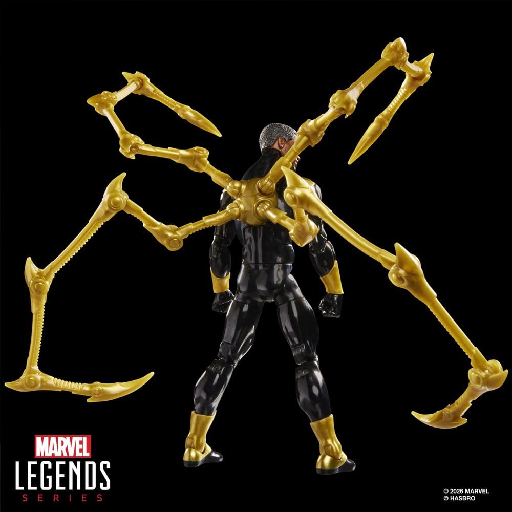 🧪 LAB | SU ORDINAZIONE Spider-Man Marvel Legends Action Figure Iron Spider (Aaron Davis) 15 cm