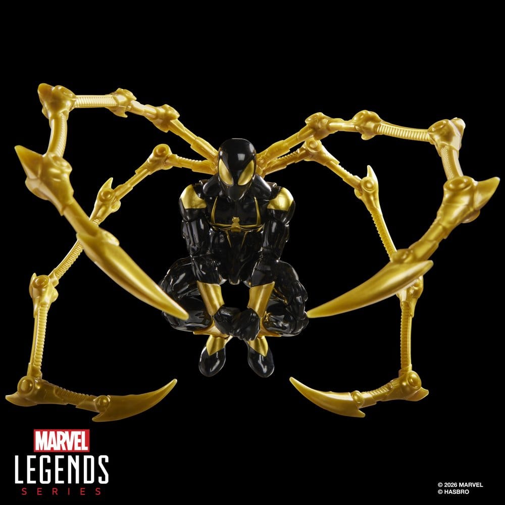 🧪 LAB | SU ORDINAZIONE Spider-Man Marvel Legends Action Figure Iron Spider (Aaron Davis) 15 cm