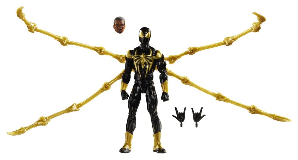 🧪 LAB | SU ORDINAZIONE Spider-Man Marvel Legends Action Figure Iron Spider (Aaron Davis) 15 cm
