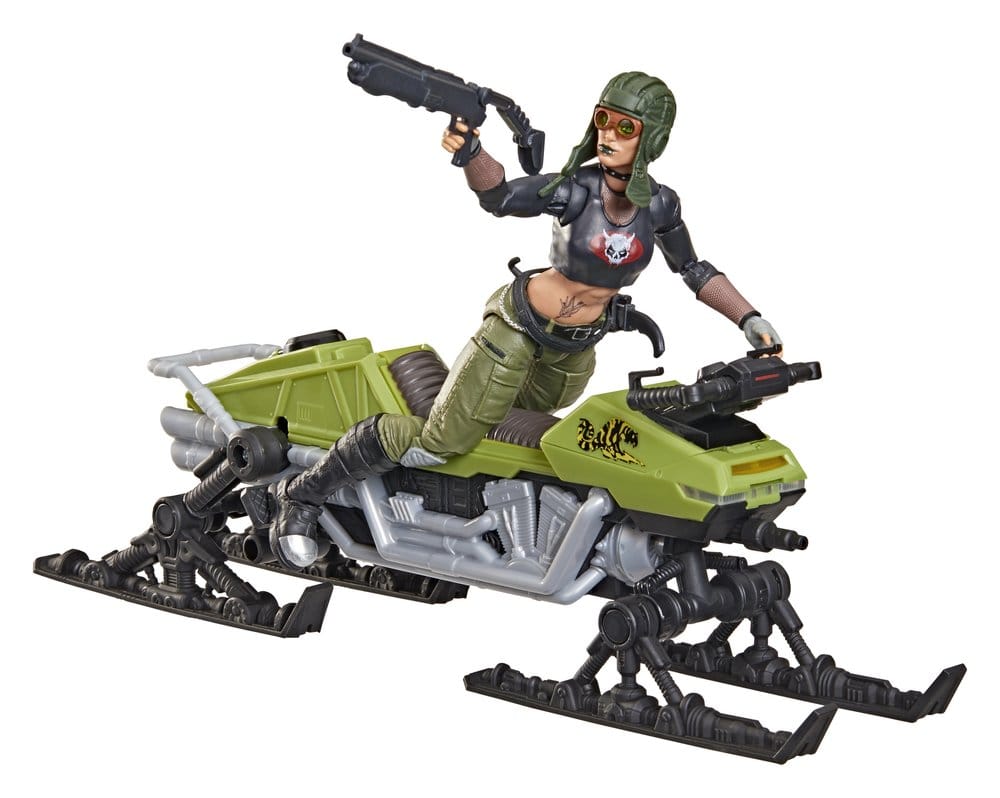 🧪 LAB | SU ORDINAZIONE G.I. Joe Classified Series Action Figure and Vehicle Set #194 Zanya and Dreadnok Chameleon (Swamp Skier) 15 cm