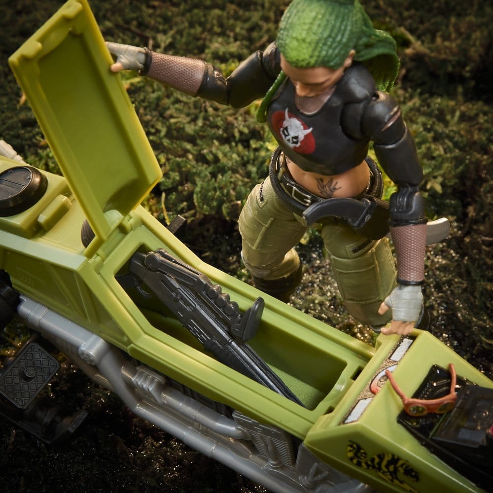🧪 LAB | SU ORDINAZIONE G.I. Joe Classified Series Action Figure and Vehicle Set #194 Zanya and Dreadnok Chameleon (Swamp Skier) 15 cm