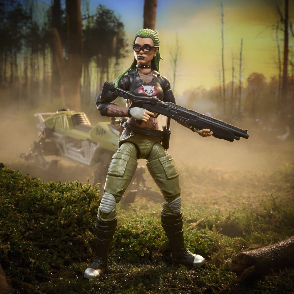 🧪 LAB | SU ORDINAZIONE G.I. Joe Classified Series Action Figure and Vehicle Set #194 Zanya and Dreadnok Chameleon (Swamp Skier) 15 cm