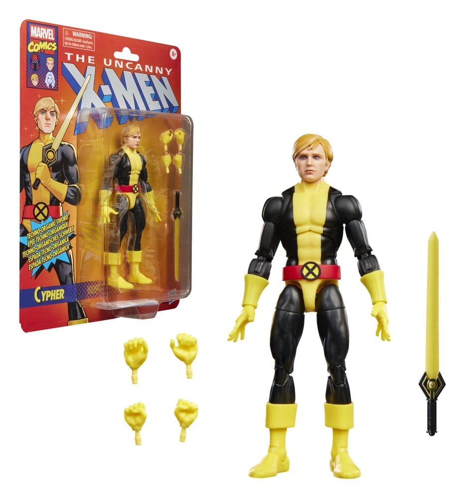 🧪 LAB | PREORDINE+ 12/2026 The Uncanny X-Men Marvel Legends Action Figure Cypher 15 cm